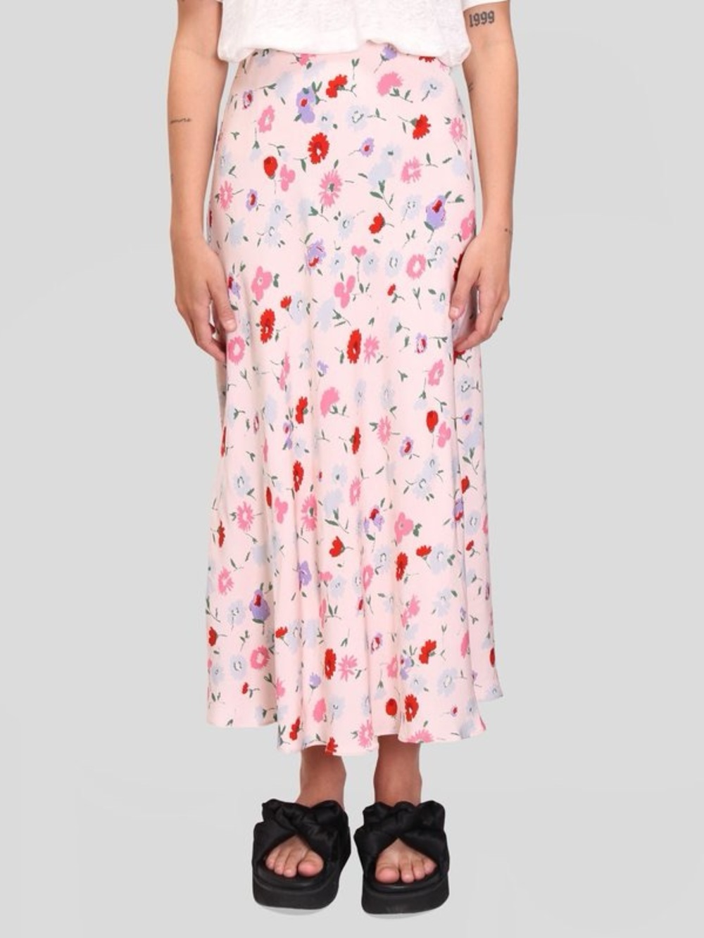 SAMSOE SAMSOE Alsop Skirt | XLarge | Pink Garden